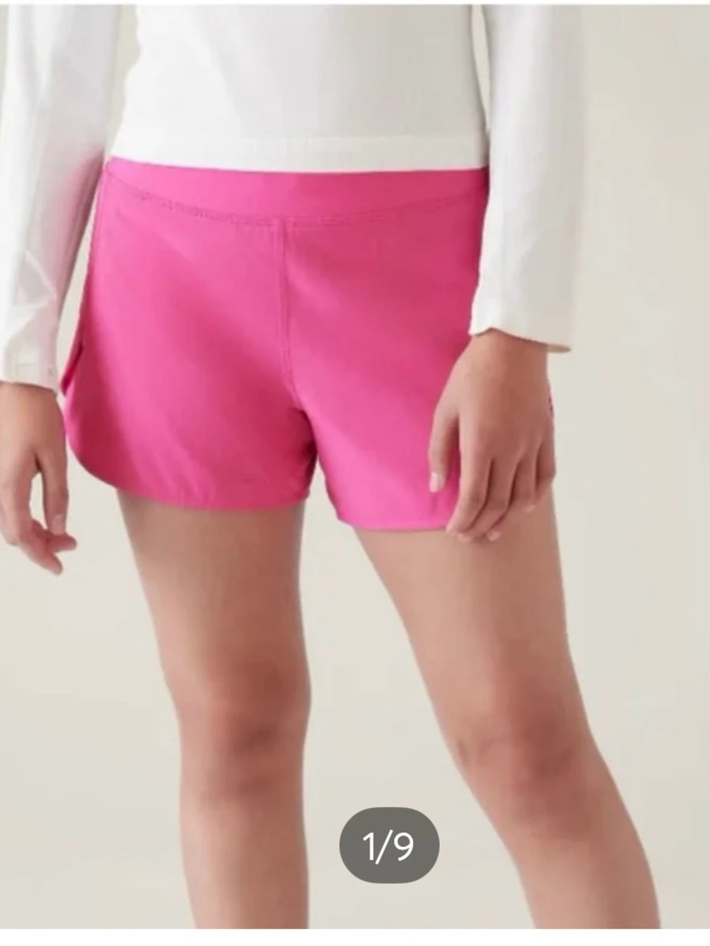 Athleta Hot Pink Girls' Athletic Shorts